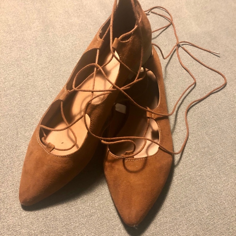 Mossimo Supply & Co Lace Up Flats